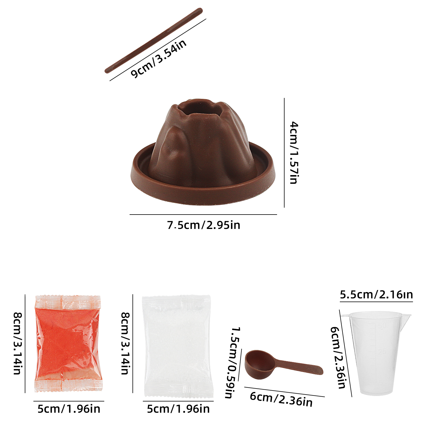 Volcano eruption DIY scientifi - Table Tennis News ulasan dan harga