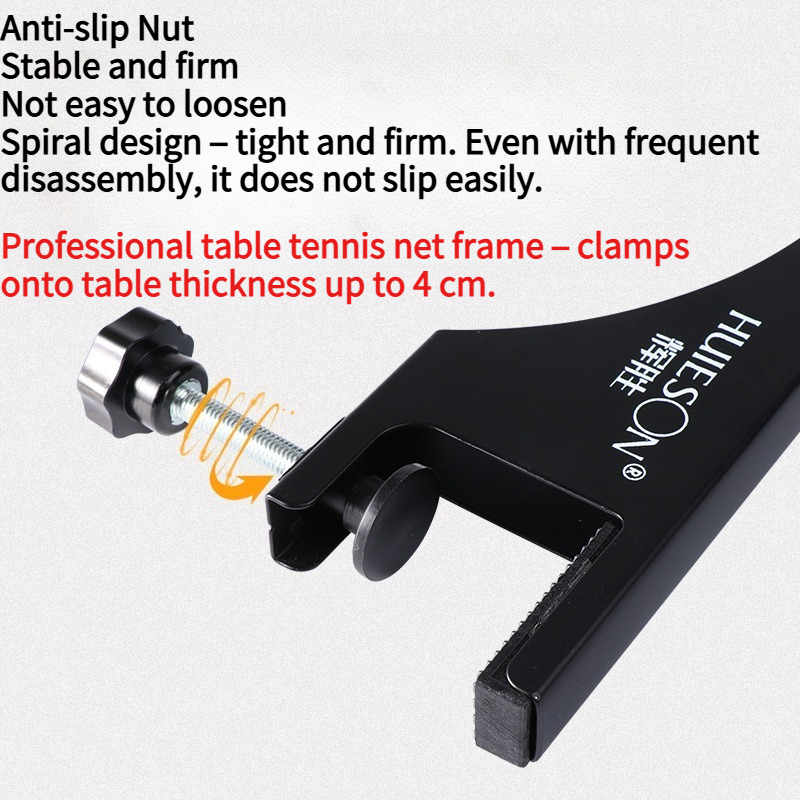 HUIESON Thickened Spiral-Type  - Table Tennis Net Height ulasan dan harga