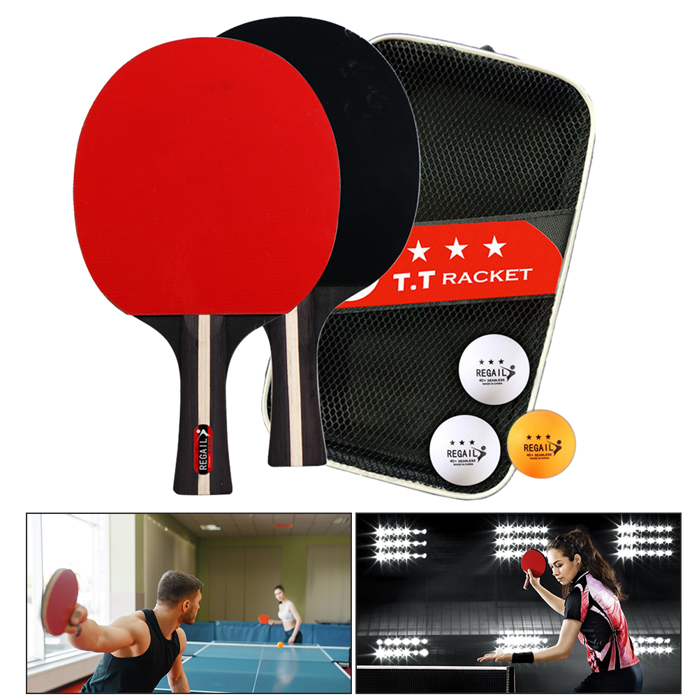 Table Tennis Racket 2 Rackets  - Table Tennis Bat Butterfly ulasan dan harga