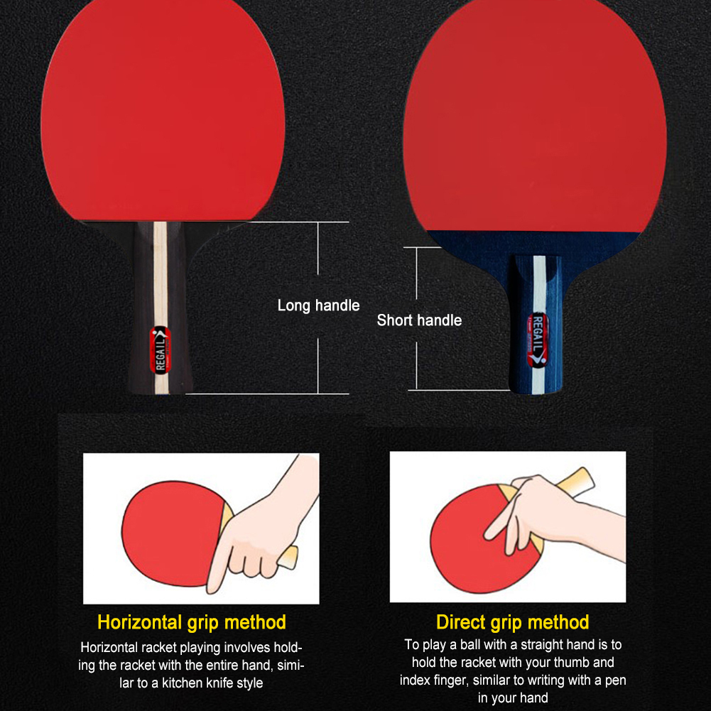Table Tennis Racket 2 Rackets  - Table Tennis Bat Butterfly ulasan dan harga