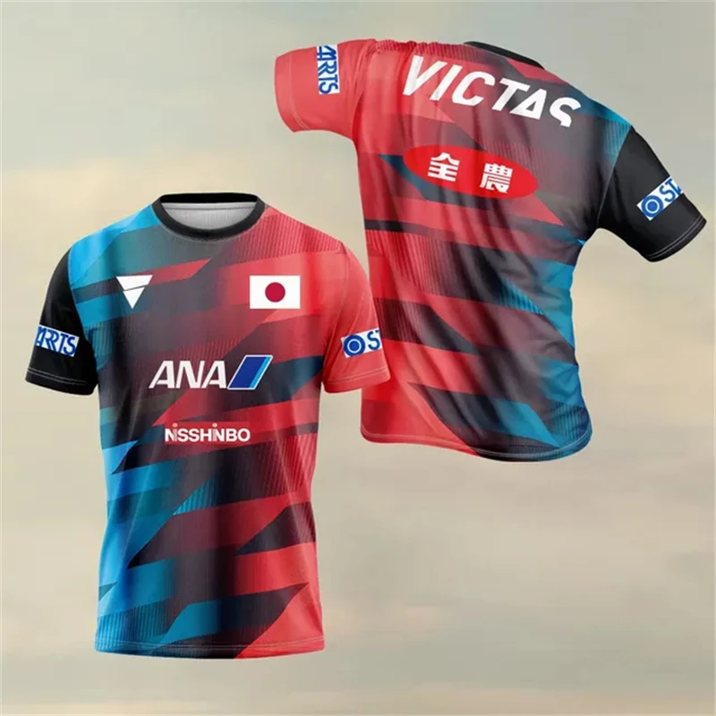 Fashionable and casual 3D prin - Table Tennis Jersey Butterfly ulasan dan harga