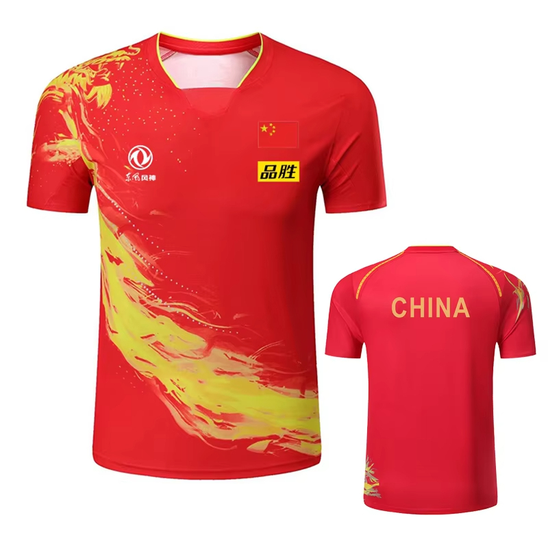 China Dragon Table Tennis Prin - Table Tennis Jersey Butterfly ulasan dan harga