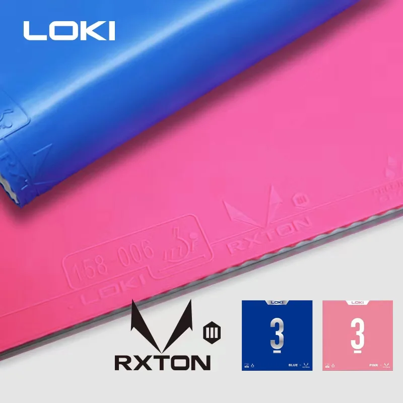 Original LOKI RXTON 1&3 Blue P - Table Tennis Bat Butterfly ulasan dan harga