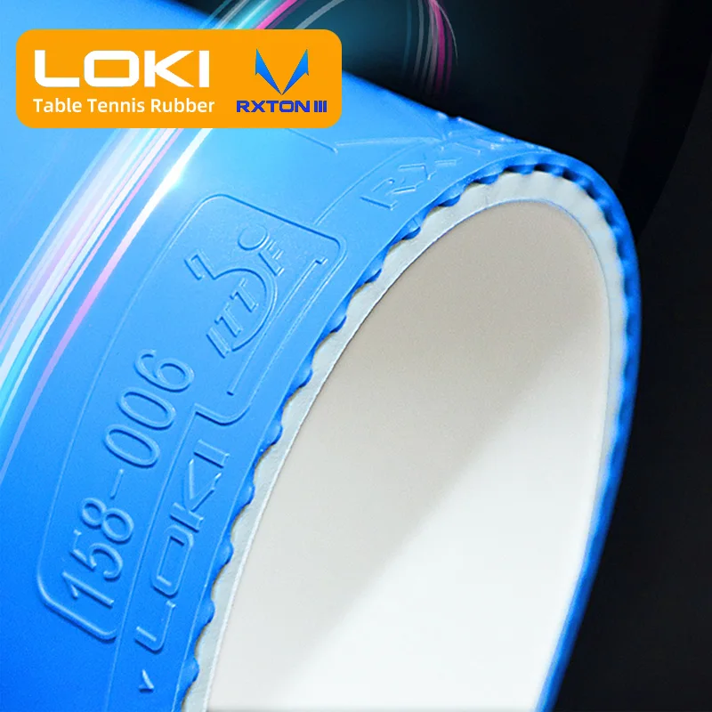 Original LOKI RXTON 1&3 Blue P - Table Tennis Bat Butterfly ulasan dan harga
