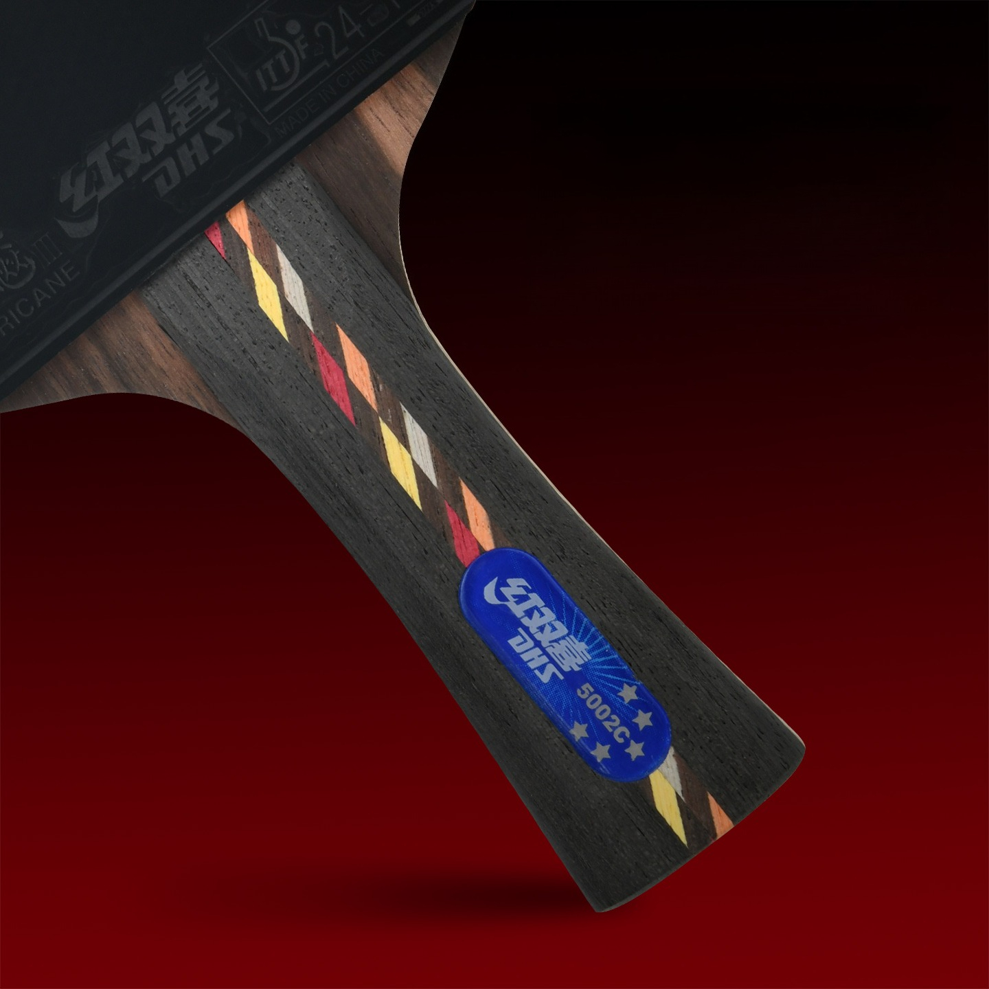 DHS Table Tennis Racket Profes - Table Tennis Grip Types ulasan dan harga