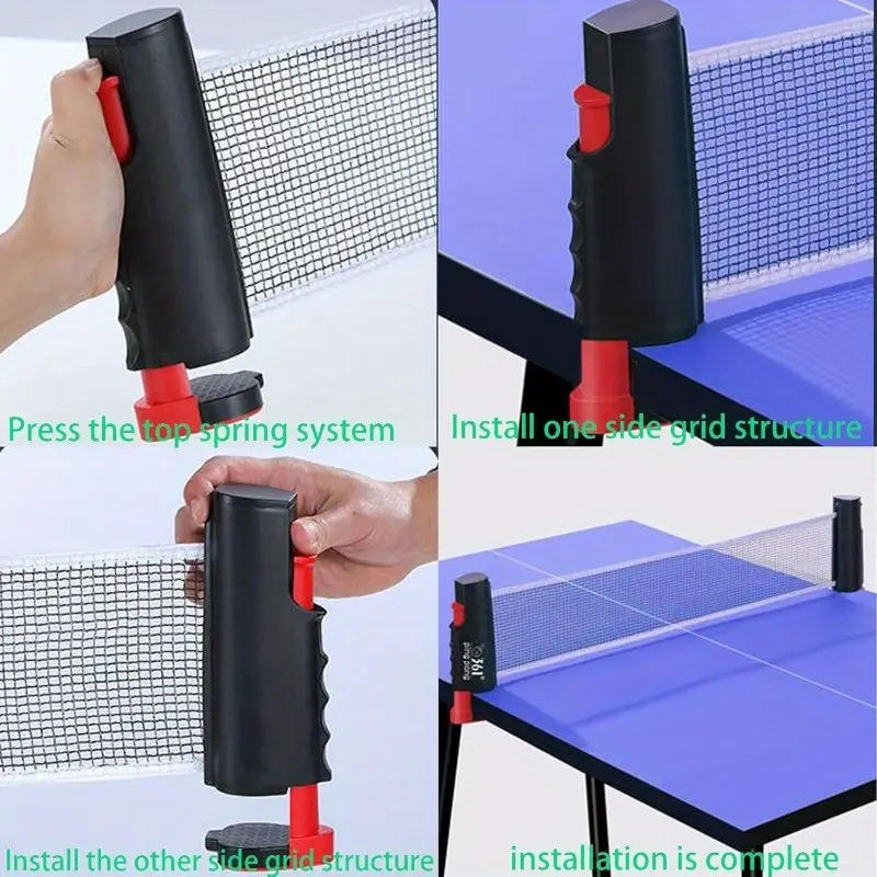 Retractable Ping Pong Net Port - Table Tennis Net Height ulasan dan harga