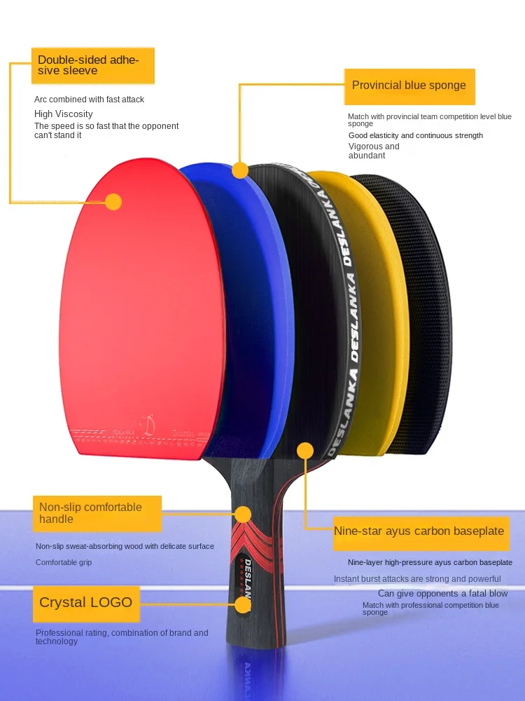 Table Tennis Racket Profession - Table Tennis Bat Butterfly ulasan dan harga