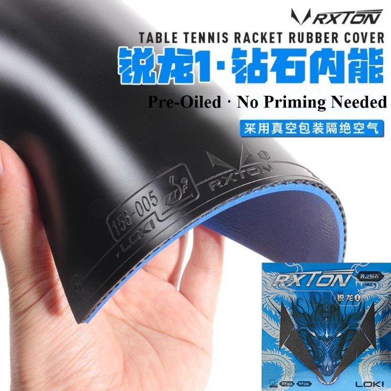 LOKI Table Tennis Rubber RXTON - Table Tennis No 1 ulasan dan harga
